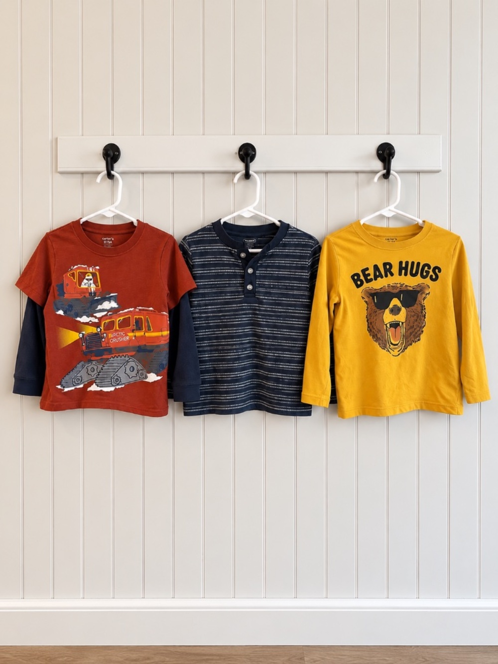 Boys 3T Shirt Bundle – Carter’s & Old Navy – 3 Tops